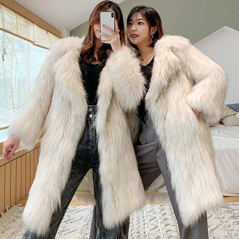 Pearl Fluffy Coat