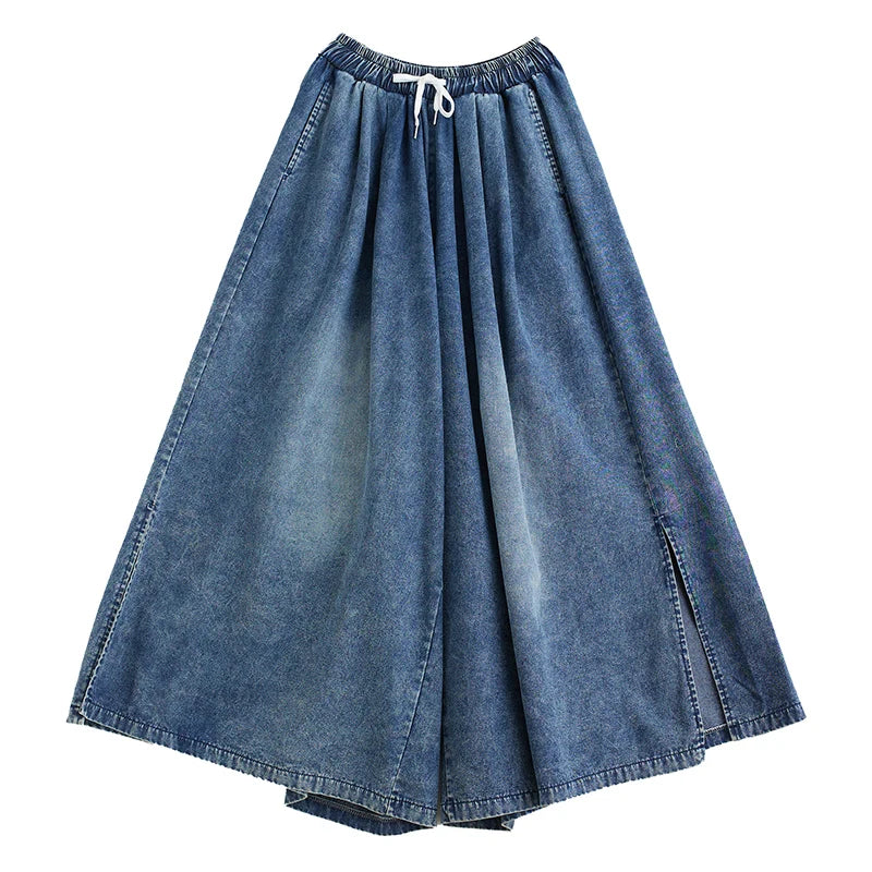 Soleil Denim Skirt