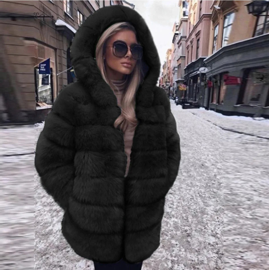 Shadow Luxe Fur Jacket