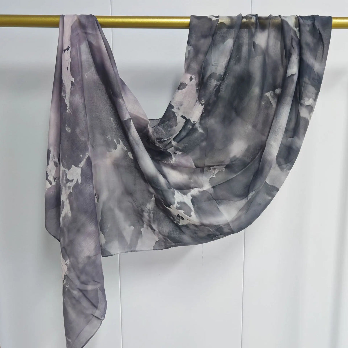 Crimson Petal Printed Scarf