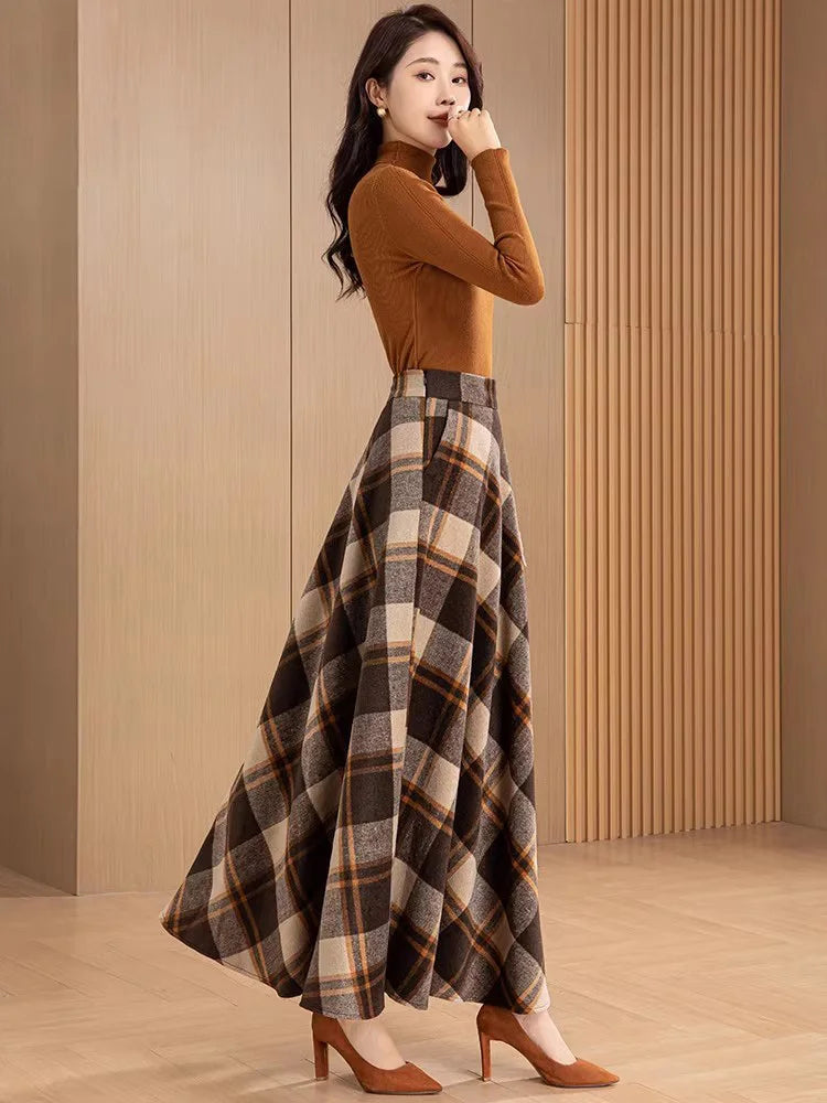 Colette Plaid Skirt