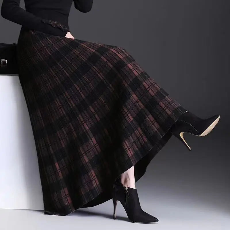 Estelle Plaid Skirt