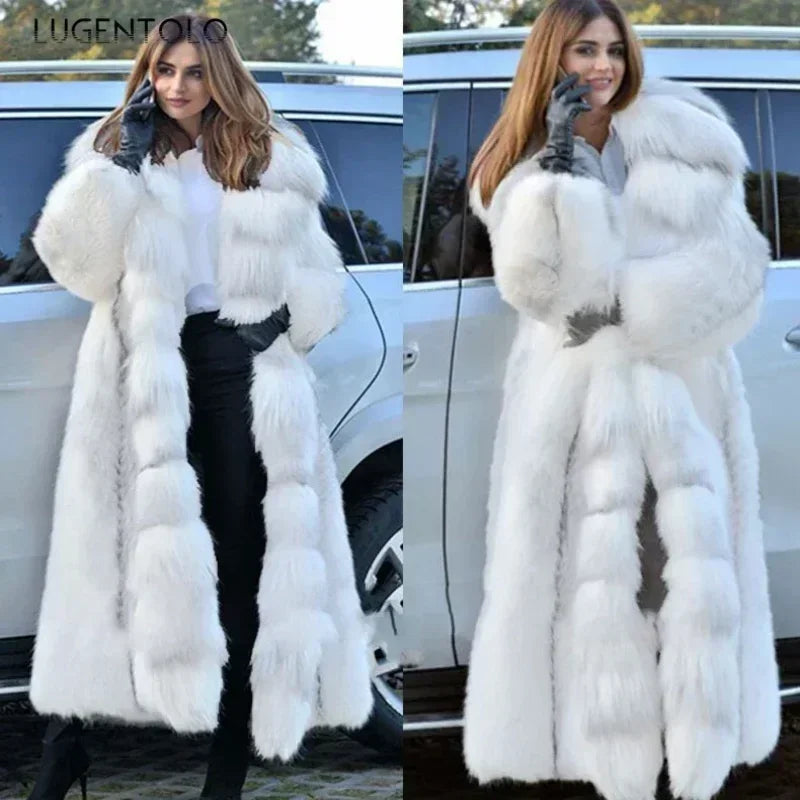 Snow Queen Fur Coat