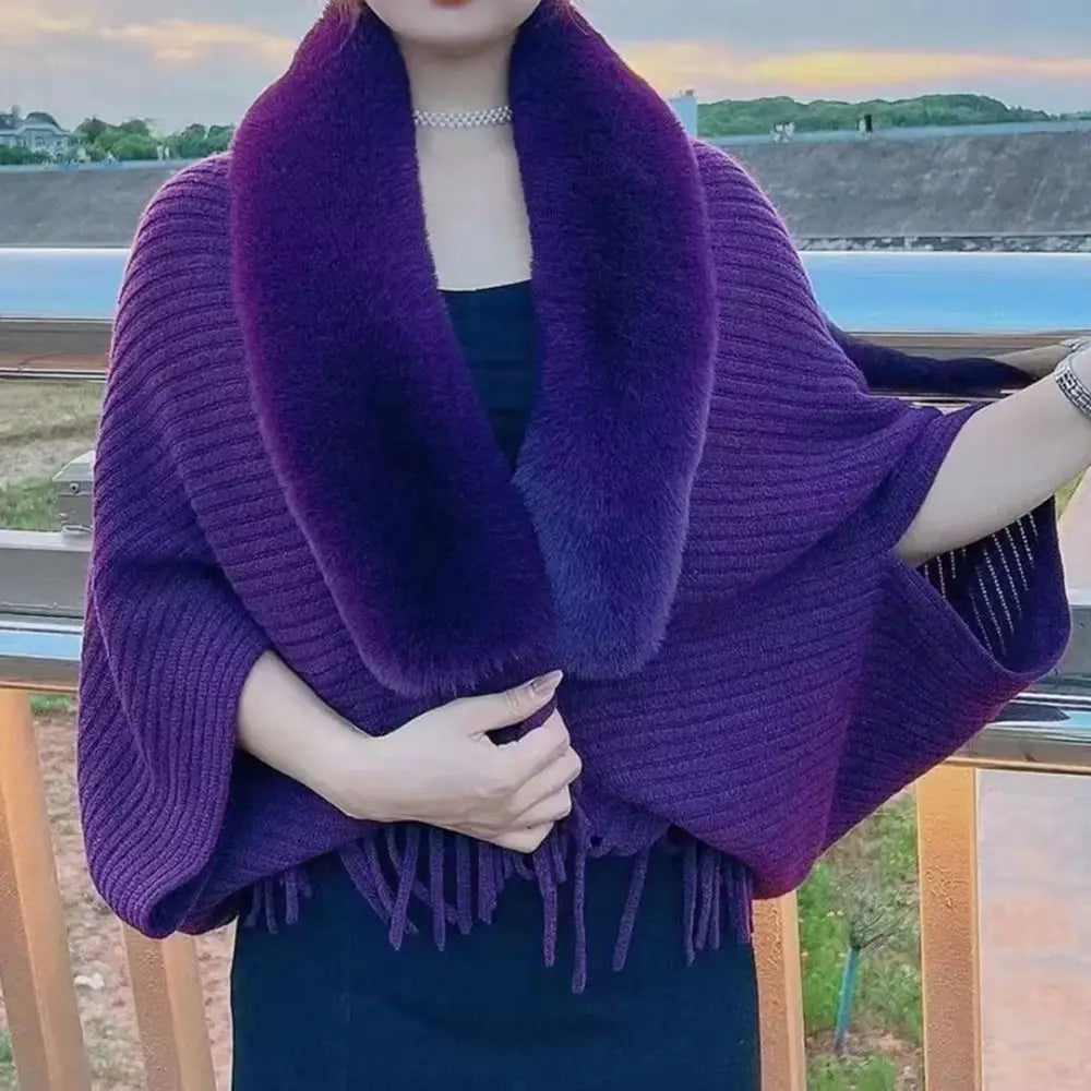 Scarlett Fringe Shawl