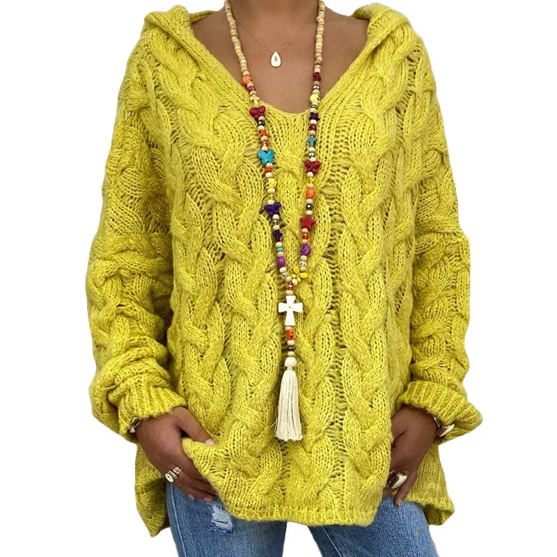Bella Cable Knit Cardigan