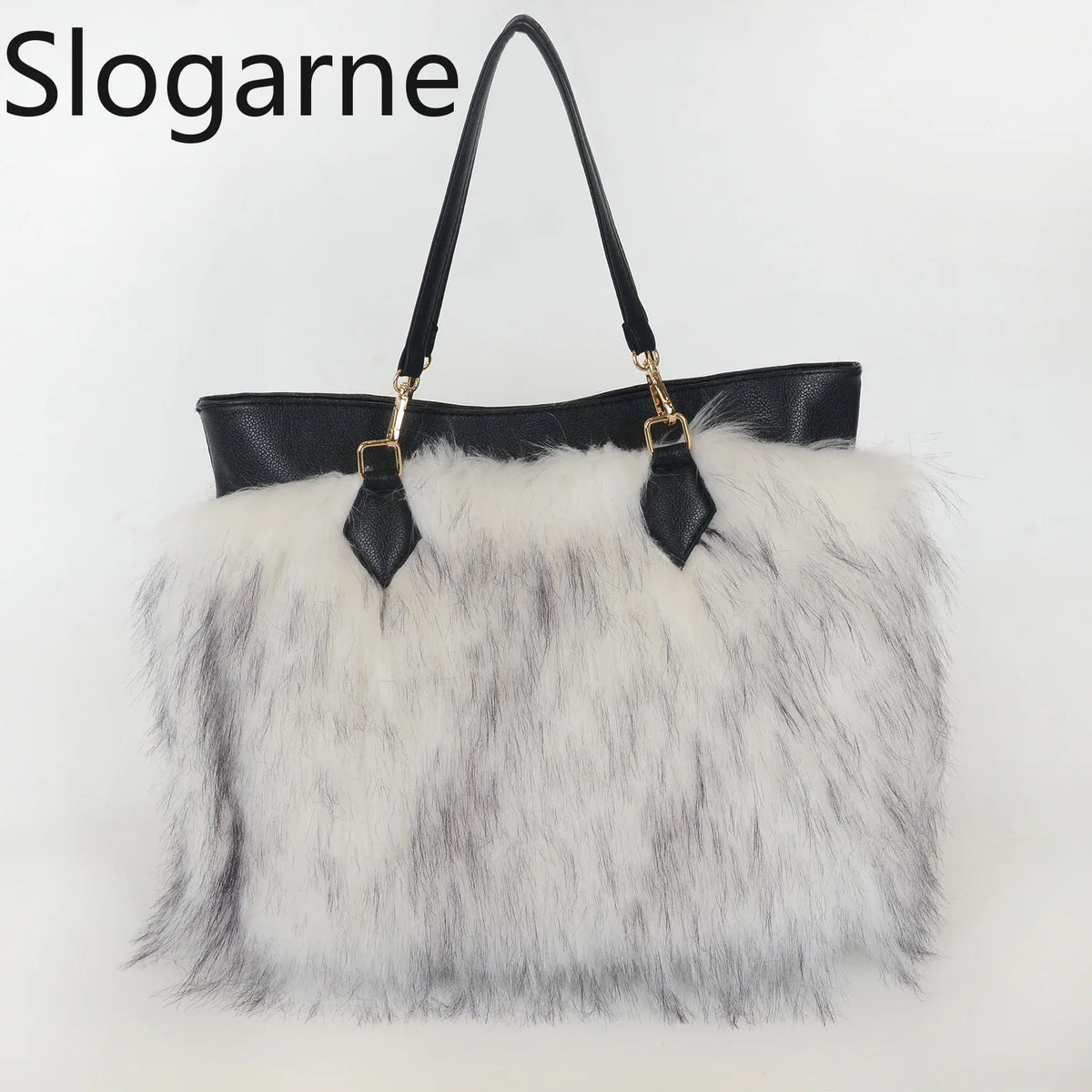 Wild Muse Faux Fur Tote Bag