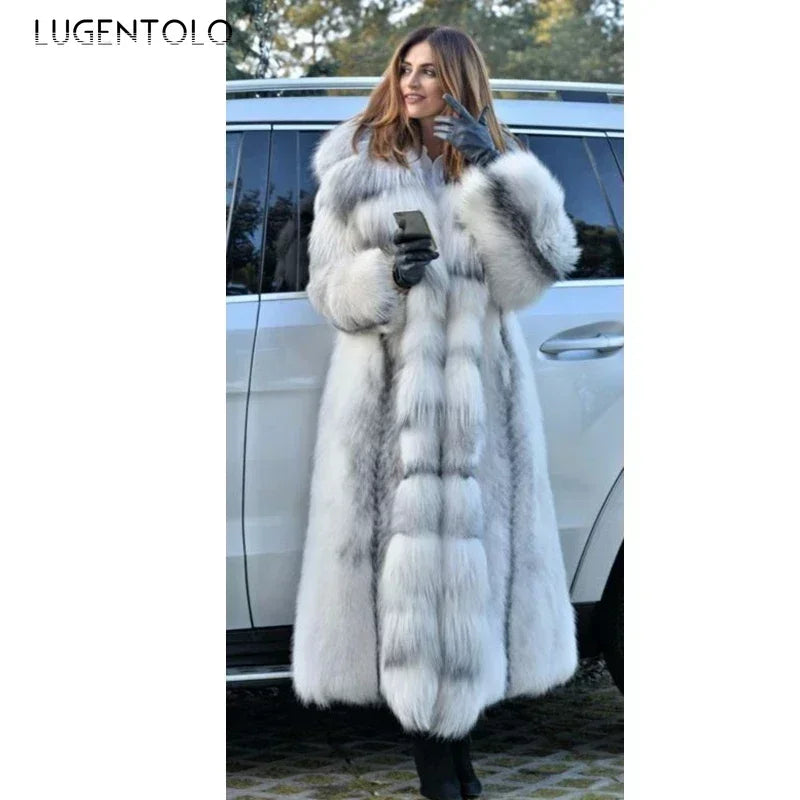 Snow Queen Fur Coat