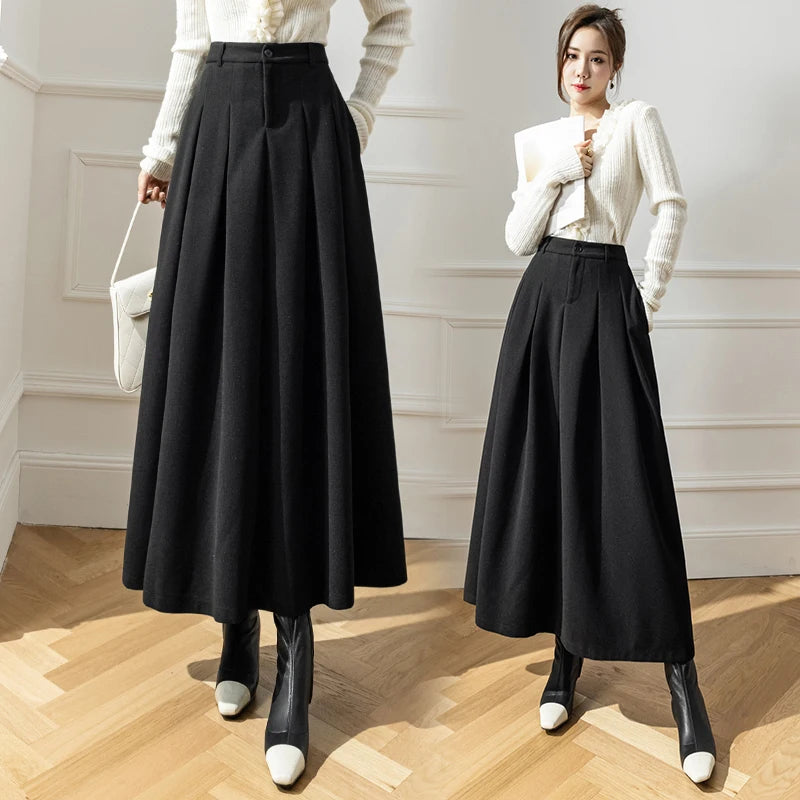 Nora Woolen Skirt