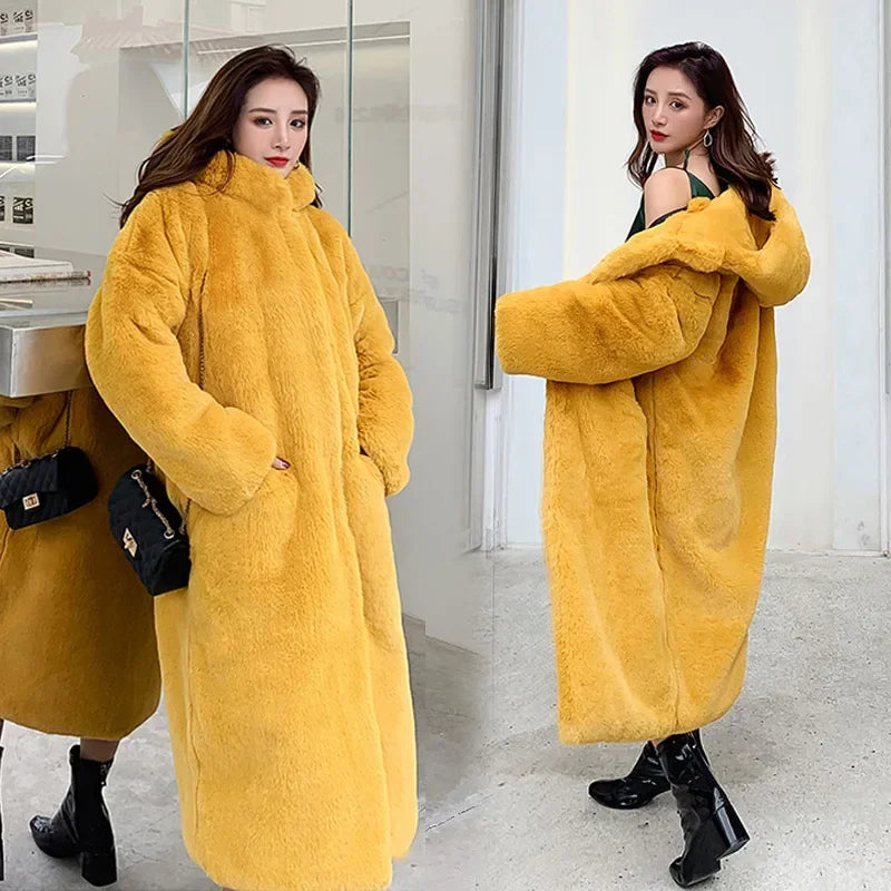 Sunny Teddy Maxi Coat