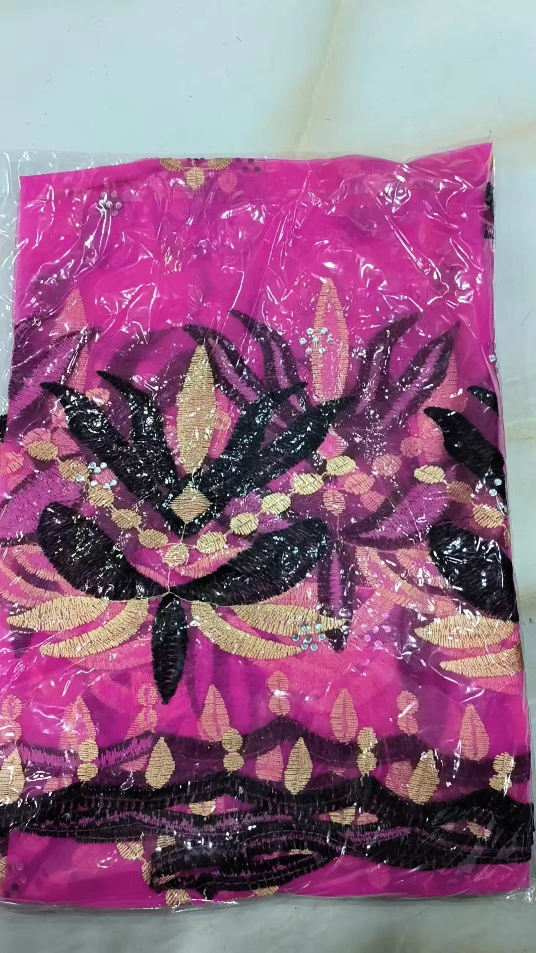 Autumn Petal Floral Scarf