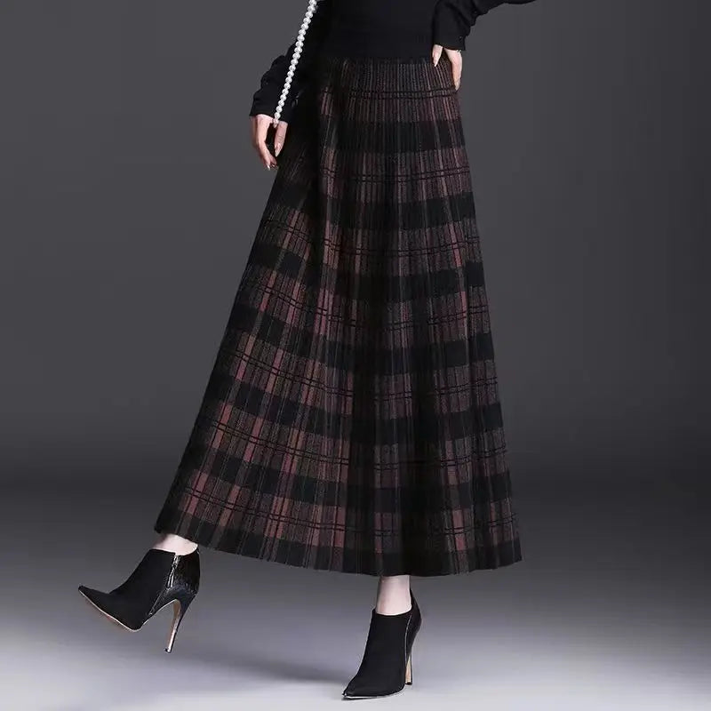 Estelle Plaid Skirt