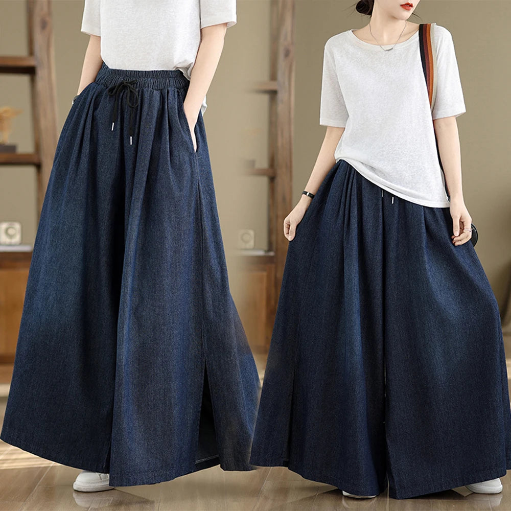 Soleil Denim Skirt