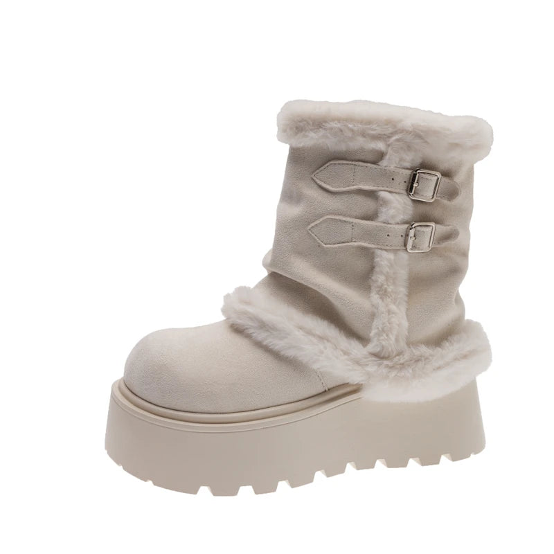 Silver Frost Boots