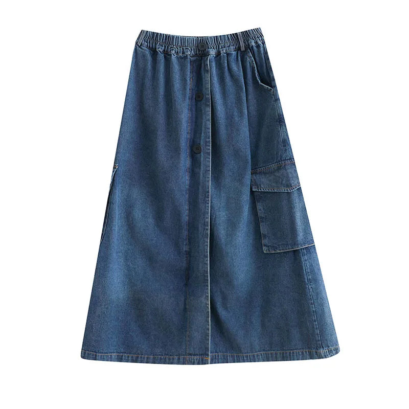Inès Denim Skirt