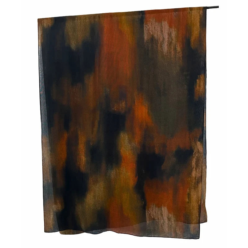 Sunset Veil Printed Hijab