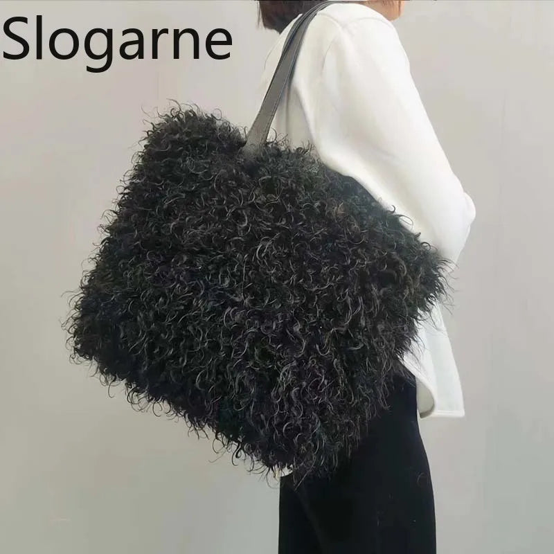 Tangerine Fluff Tote Bag
