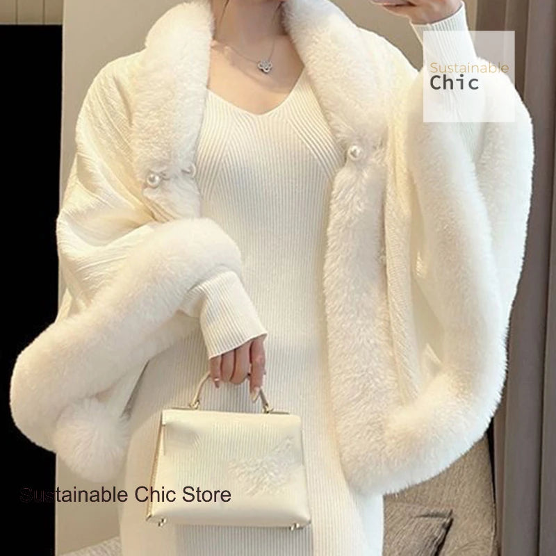 Ivory Dream Cozy Shawl