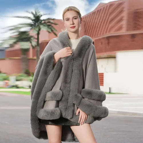 Amara Burgundy Cape