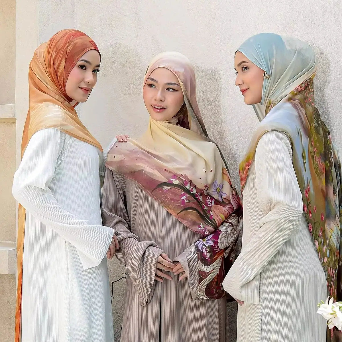 Watercolor Muse Hijab