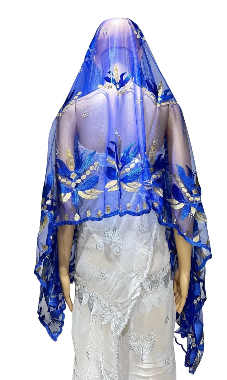 Autumn Petal Floral Scarf