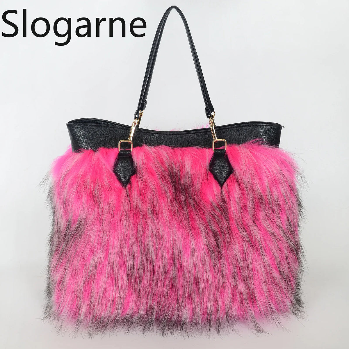 Wild Muse Faux Fur Tote Bag