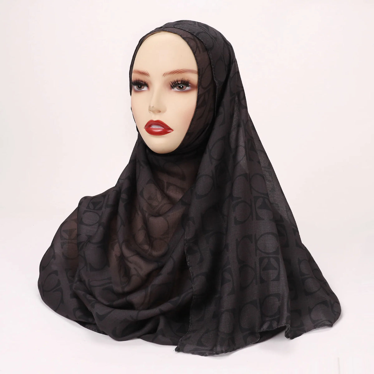 Wild Cocoa Leopard Scarf