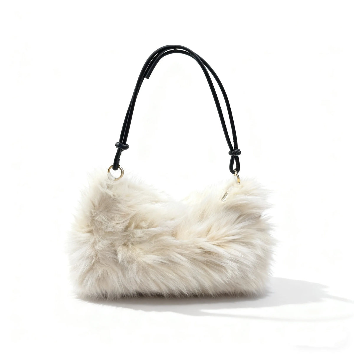 Ivory Puff Statement Bag