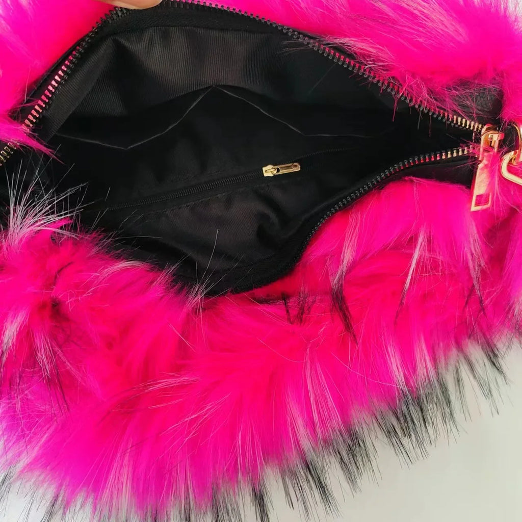 Berry Fluff Handbag