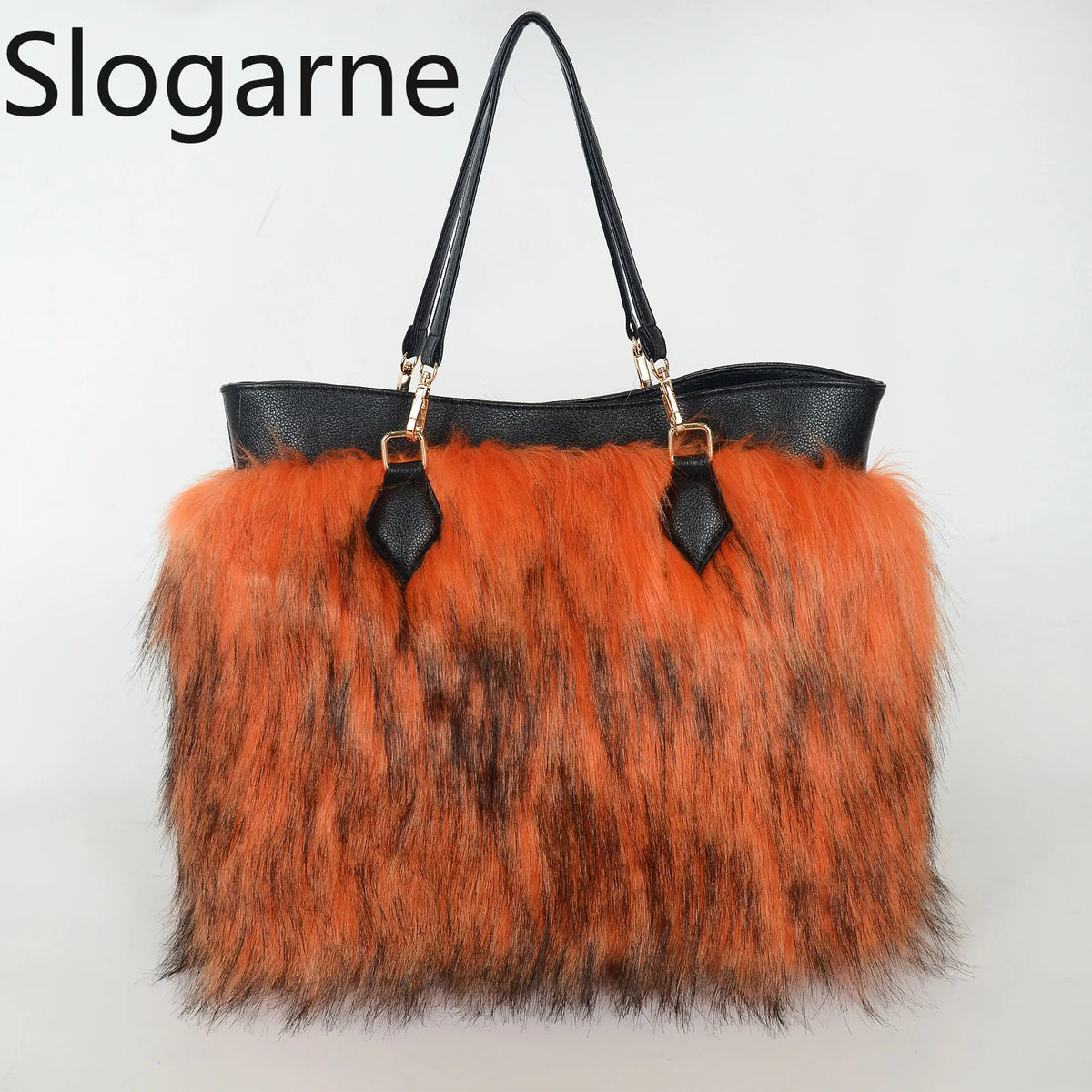 Wild Muse Faux Fur Tote Bag