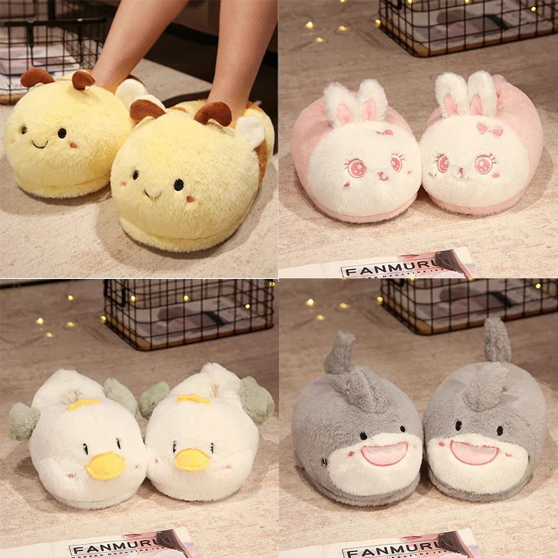 Snowy Duck Slippers