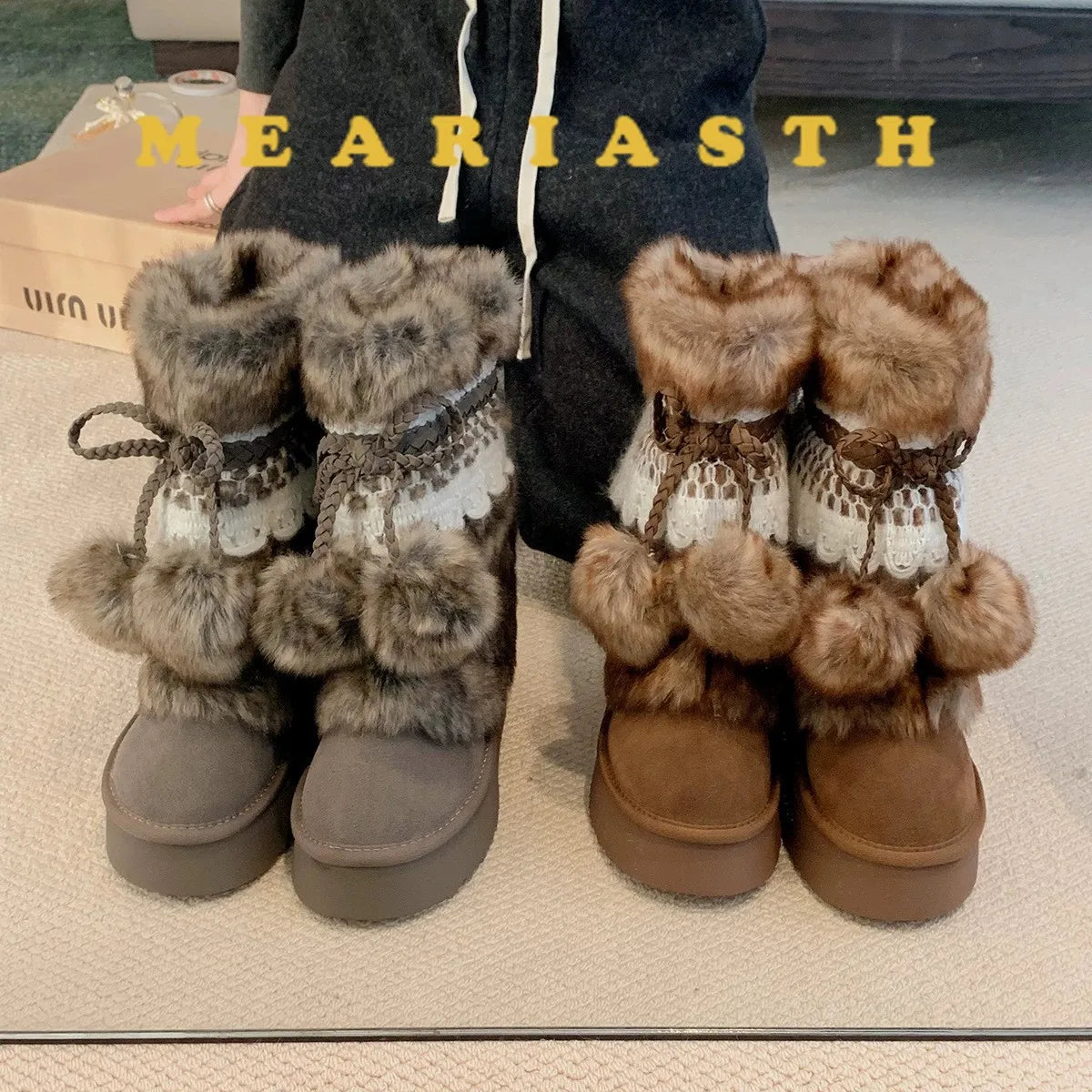 Mocha Charm Boots