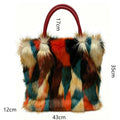 Maple Luxe Fur Tote