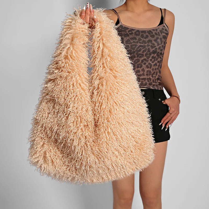 Caramel Cloud Oversized Bag