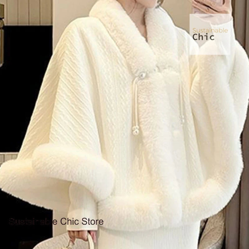 Ivory Dream Cozy Shawl
