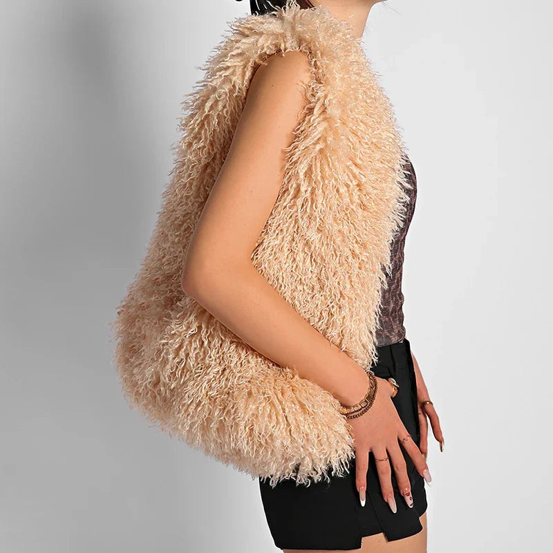 Caramel Cloud Oversized Bag