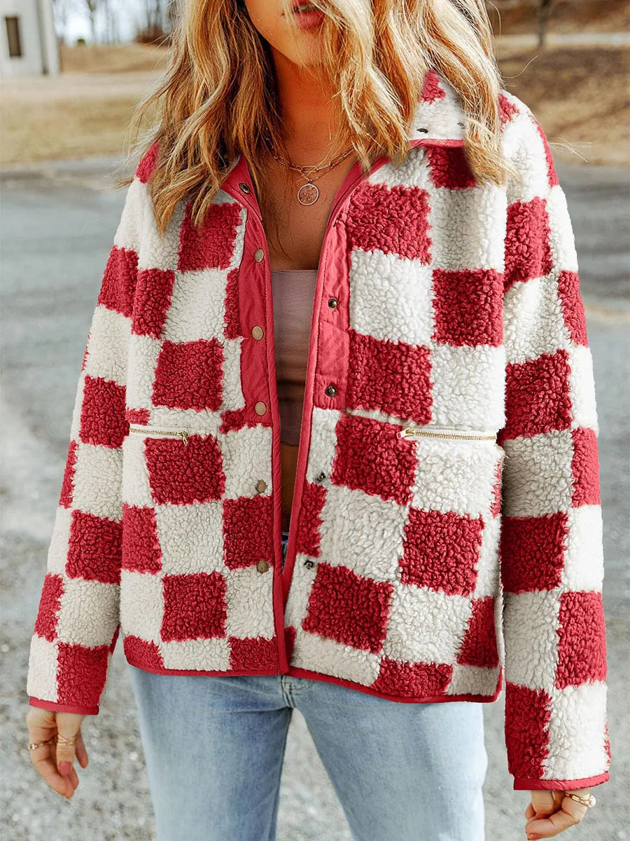 Elodie Check Jacket