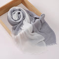 Honey Cream Two-Tone Hijab