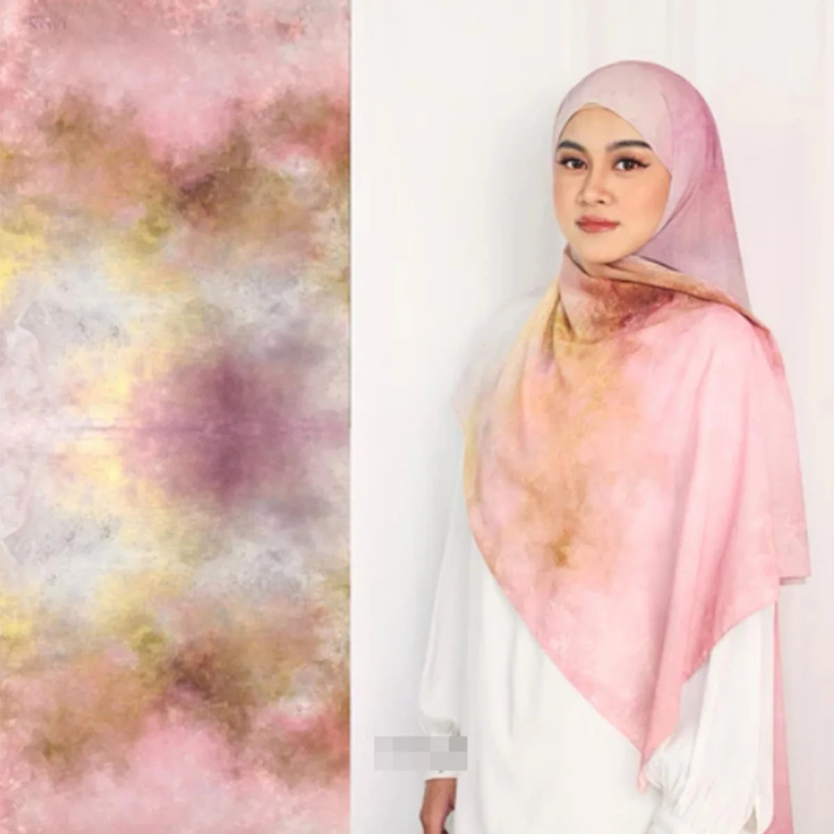 Watercolor Muse Hijab