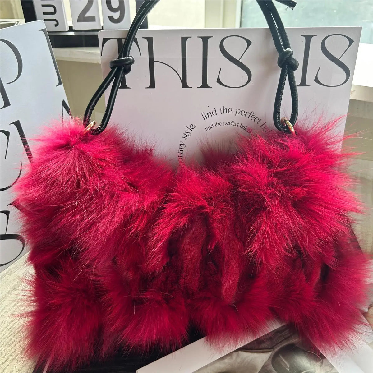 Snowball Luxe Shoulder Bag