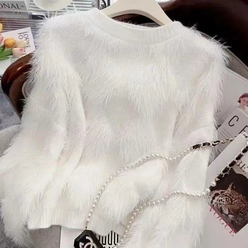 Iris Fluffy Knit Sweater