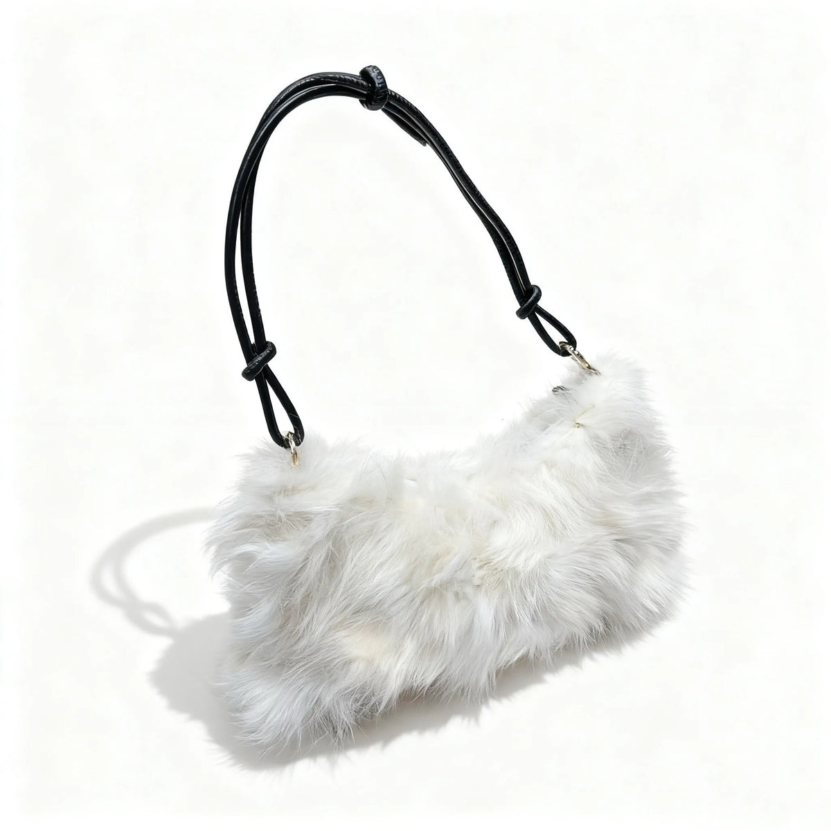 Ivory Puff Statement Bag