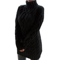 Aria Cable Knit Turtleneck