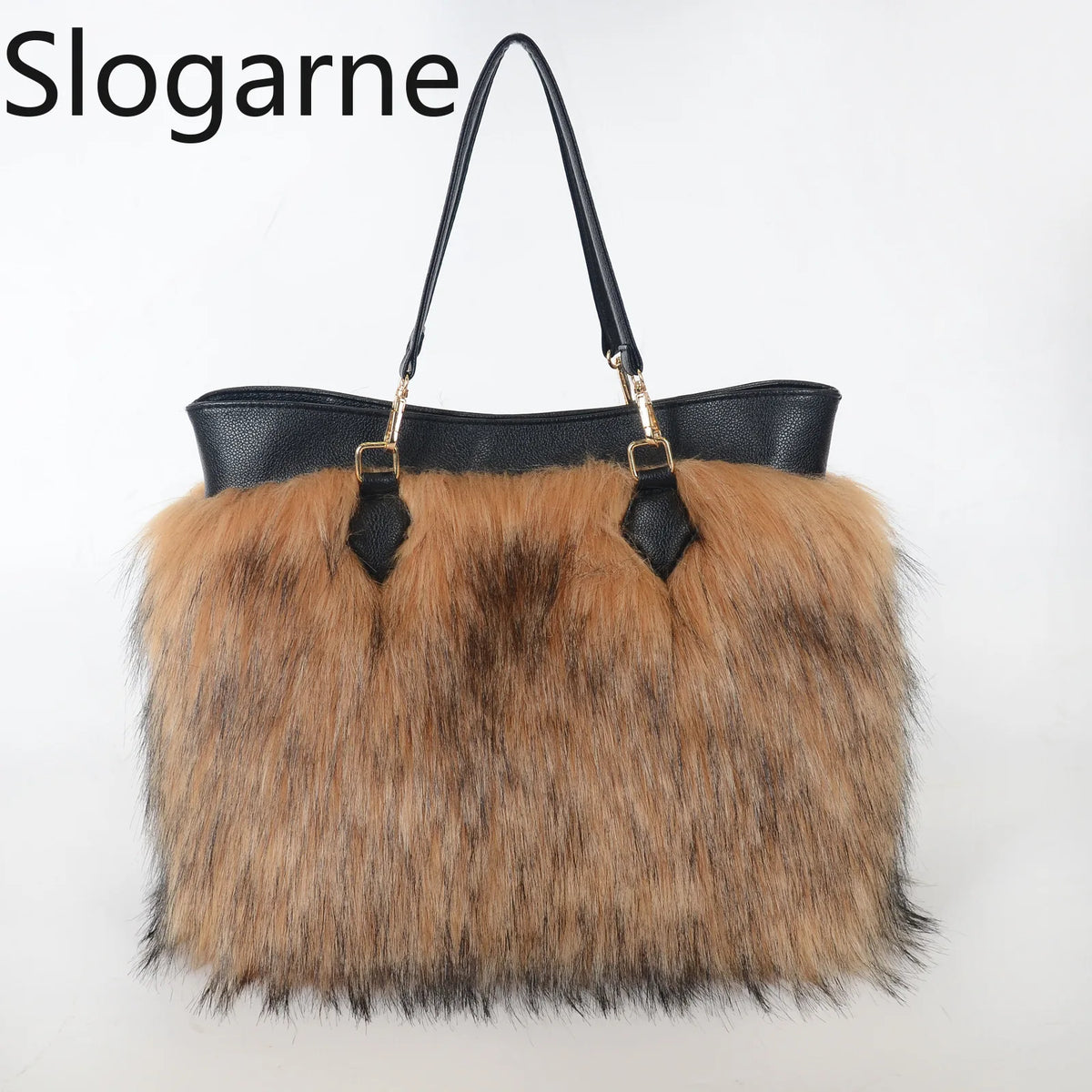 Wild Muse Faux Fur Tote Bag