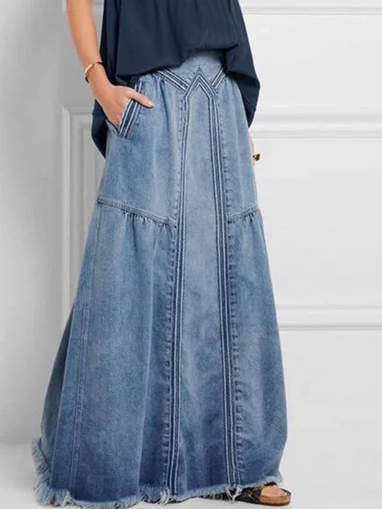 Élise Denim Skirt
