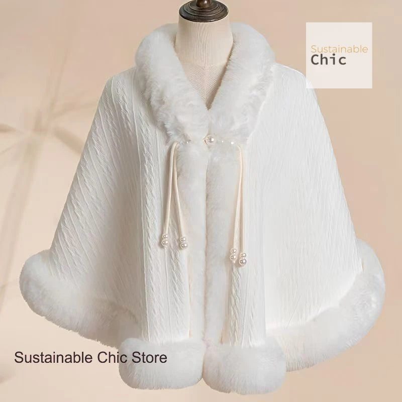 Ivory Dream Cozy Shawl
