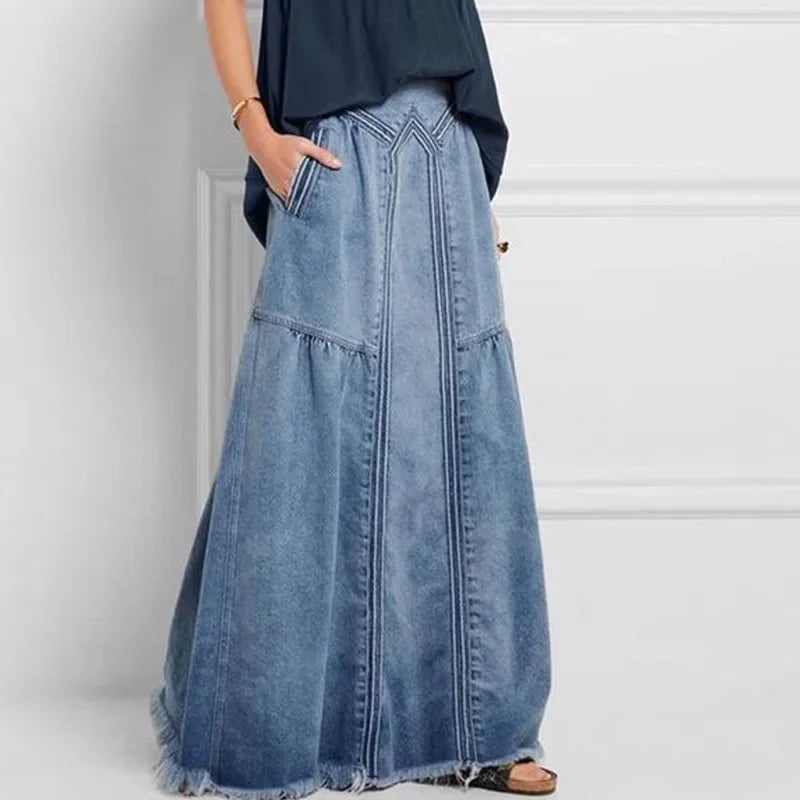 Élise Denim Skirt