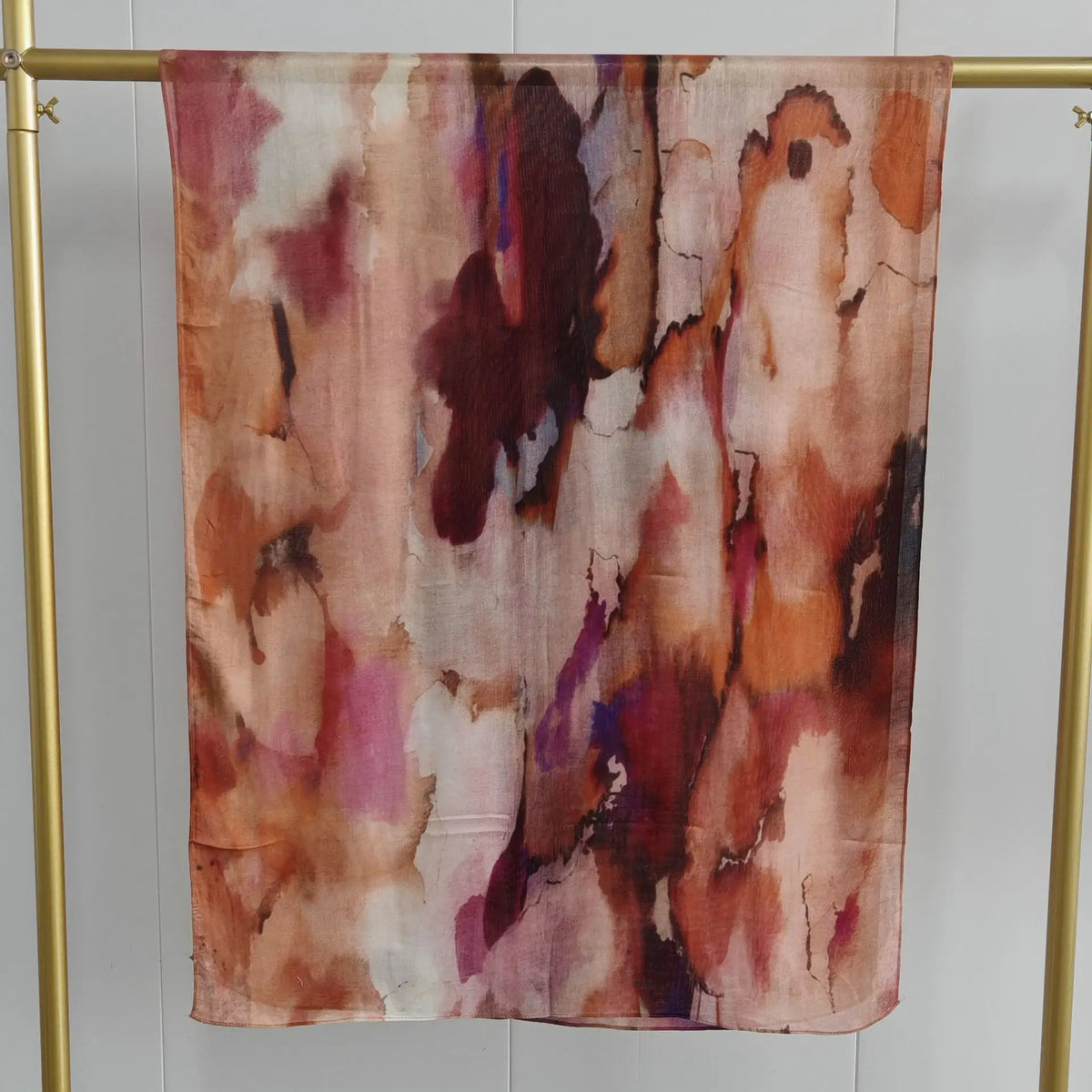 Cocoa Splash Printed Hijab