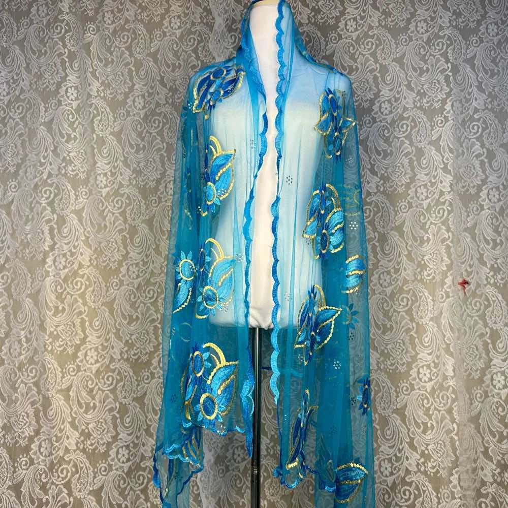 Autumn Petal Floral Scarf