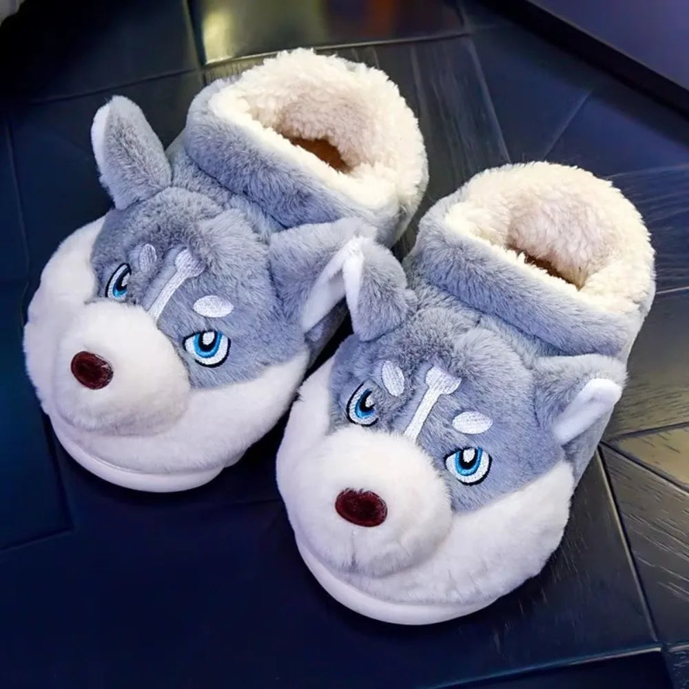 Grey Buddy Slippers