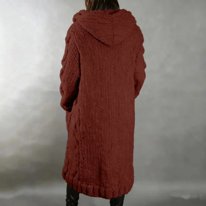 Elara Cable Knit Coat